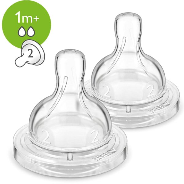 Philips Avent Sutteflaskehoveder Anti-kolik 1 mdr 2-pak on Sale