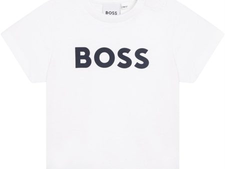 Hugo Boss Baby T-shirt White Online Hot Sale