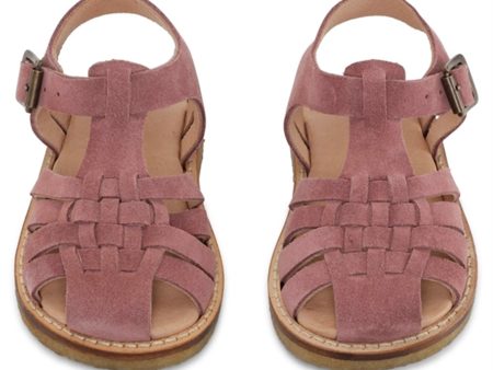 Konges Sløjd Minou Sandal Ruskind Brown Rose on Sale