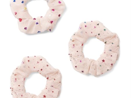 Konges Sløjd Multi 3-pak Scrunchies Tulle Cheap