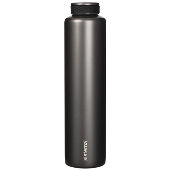 Sistema Stainless Steel Drikkedunk 600 ml Mørk Grå For Sale