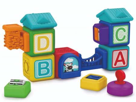 Baby Einstein Magnetiske Aktivitetsklodser - Bridge & Learn Online Sale