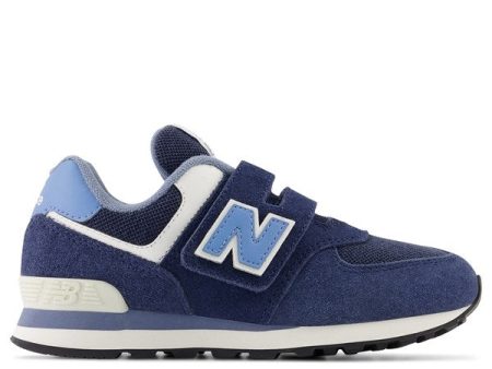 New Balance 574 Navy Sneakers For Sale