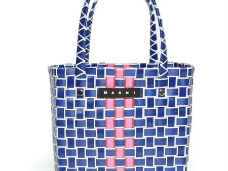 Marni Blue Borsa Kurv For Discount