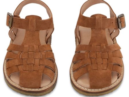 Konges Sløjd Minou Sandal Ruskind Cognac Online