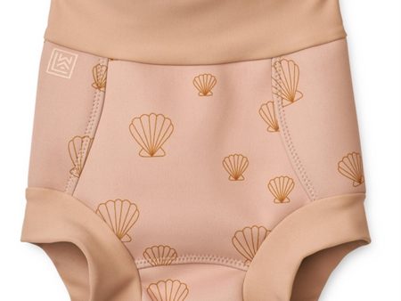 Liewood Valentin Nappy Badebukser Seashell Pale Tuscany For Cheap