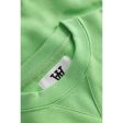 Wood Wood Pale Green Rod Arch Logo Sweatshirt on Sale