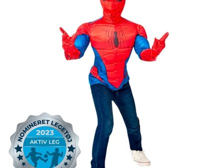 Rubies Marvel Spiderman Kostume (kun overdel) Online Hot Sale