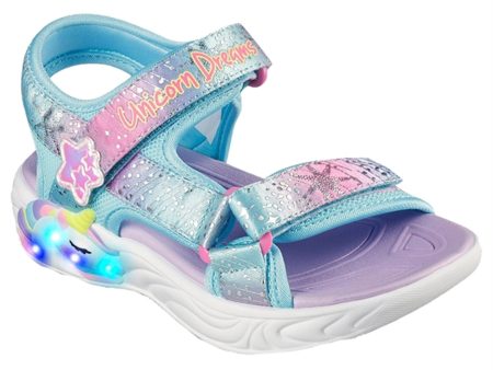 Skechers Unicorn Dreams Sandaler Purple Multicolor Sale