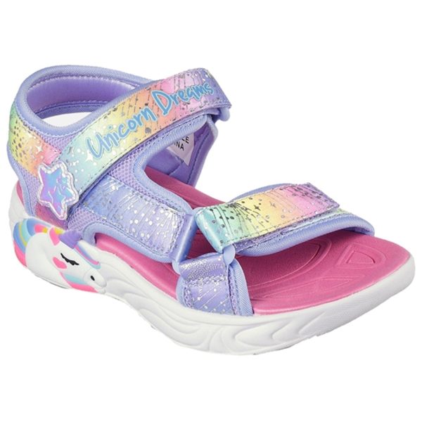 Skechers Unicorn Dreams Sandaler Blue Multi Cheap