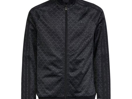 adidas Originals Carbon Black Tracktop For Sale