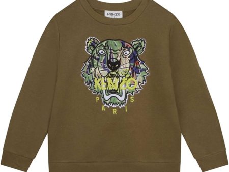 Kenzo Sweatshirt Green Online Hot Sale