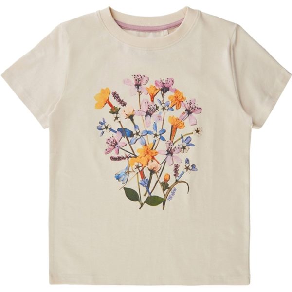 THE NEW White Swan Flower T-shirt Online now