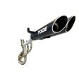 Toce T-Slash Full Exhaust System  Black Powdercoated Midpipe + Cat-Pipe Honda CBR600RR 07-25 30126-HON-T6FS Sale