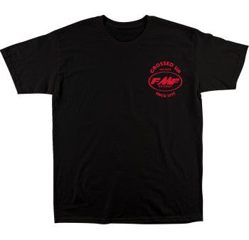 FMF Crossed Up T-Shirt - Black - Medium SP24118901BLKMD Online Sale