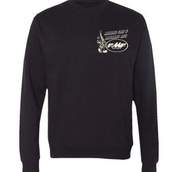 FMF Top Shelf Fleece - Black - Large  FA24121900BLKLG Discount